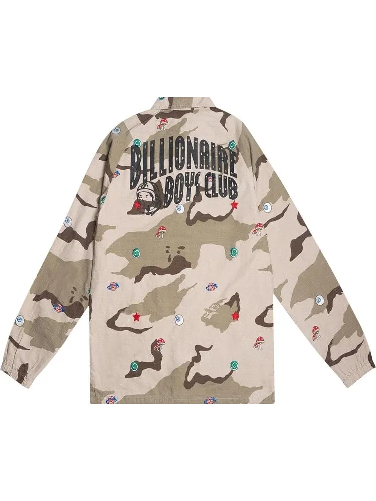 Куртка Billionaire Boys Club Camo Breaks Jacket 'Camo/Smoke' — изображение 2 из 2, зеленый