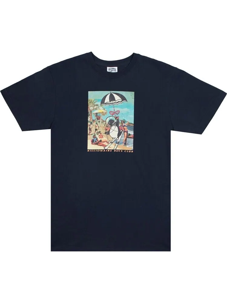 Футболка Billionaire Boys Club Retro Beach Tee 'Blue' — изображение 1 из 2, синий