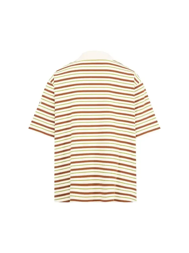 Поло с коротким рукавом Moncler 'Multicolor' — изображение 2 из 2, мульти