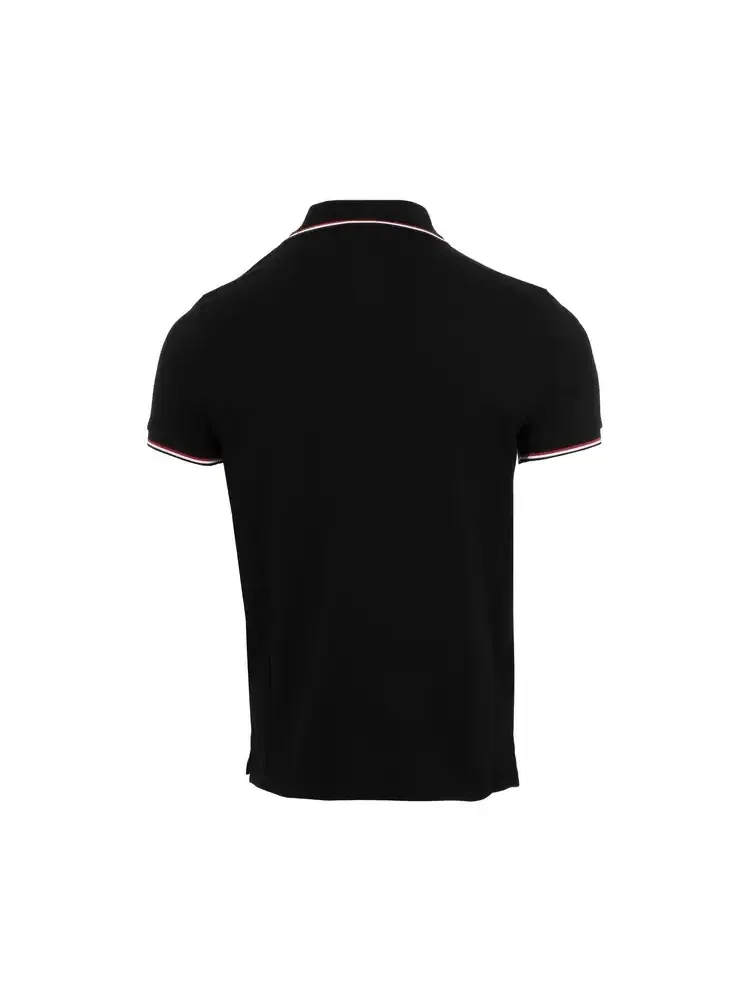 Поло Moncler Maglia — изображение 2 из 3, черный
