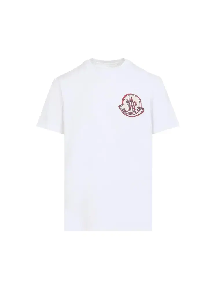 Футболка с коротким рукавом Moncler — изображение 1 из 2, белый