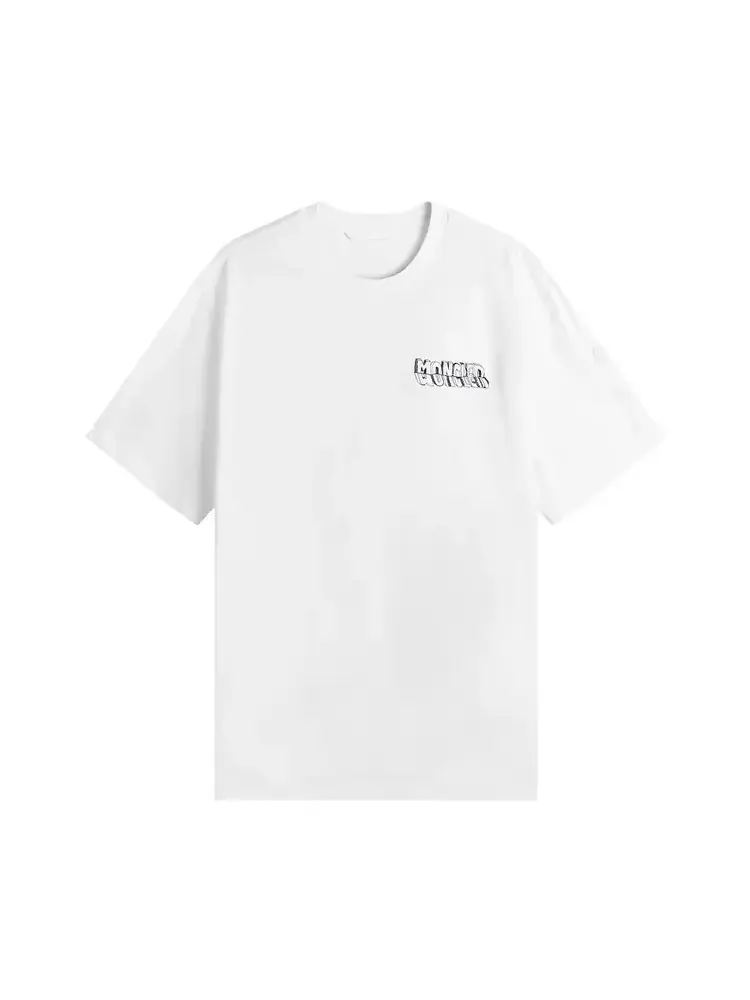 Футболка с коротким рукавом Moncler — изображение 1 из 1, белый