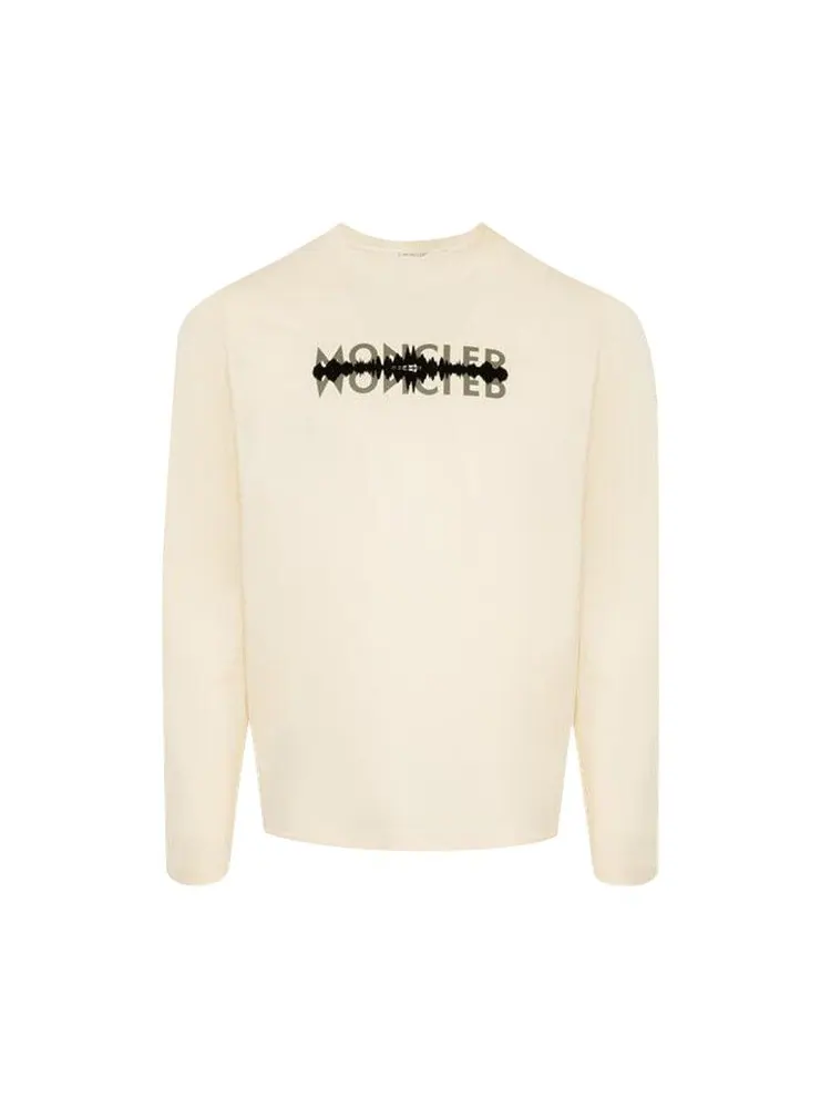 Футболка Moncler Long-Sleeve T-Shirt — изображение 1 из 1, прозрачный