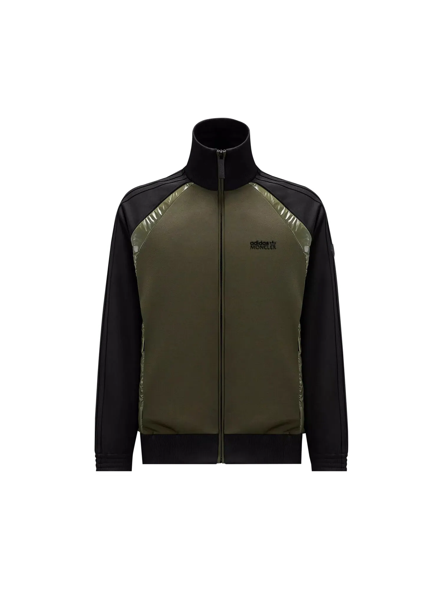 Толстовка на молнии из ацетата Moncler x Adidas