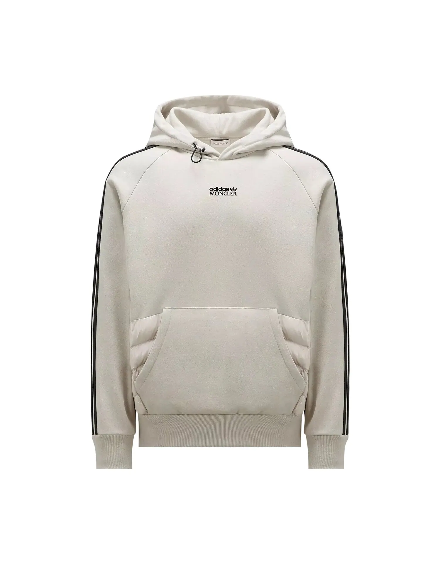 Флисовая толстовка Moncler x adidas Stone Grey