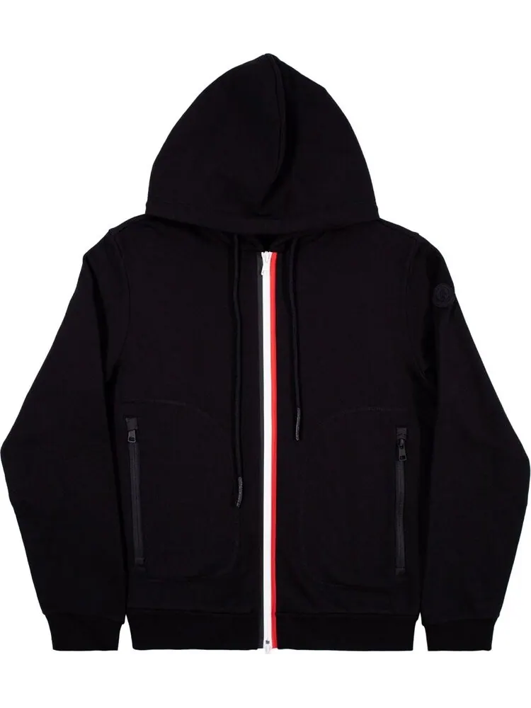 Худи Moncler Maglia Cardi Hoodie With Zipper 'Black'