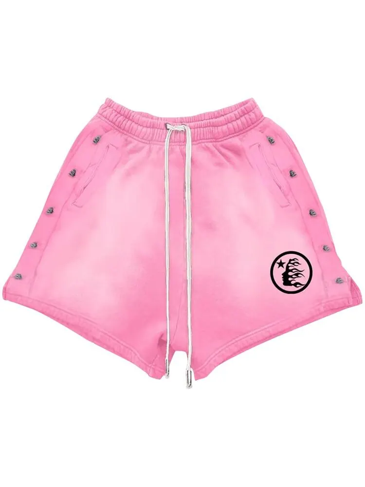Шорты Hellstar Snap Shorts Pink — изображение 1 из 1, розовый
