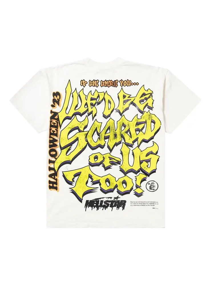 Футболка Hellstar Frankenkid T-Shirt — изображение 2 из 2, белый