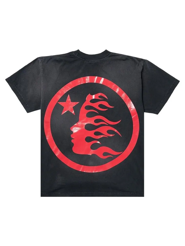 Футболка Hellstar Gel Sport Logo T-Shirt — изображение 2 из 2, черный