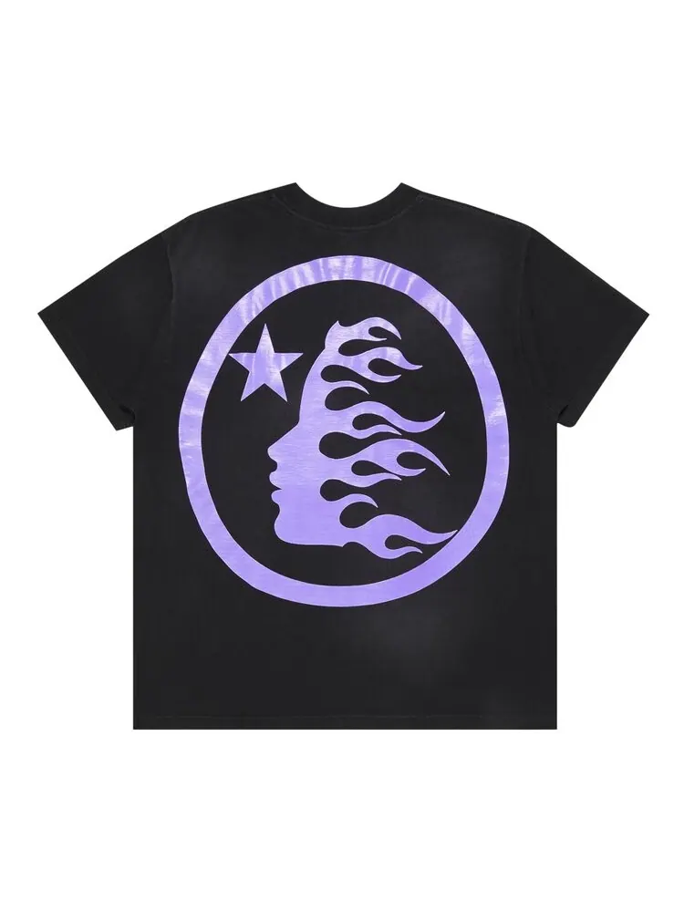Футболка Hellstar Classic Tee — изображение 2 из 3, черный/фиолетовый