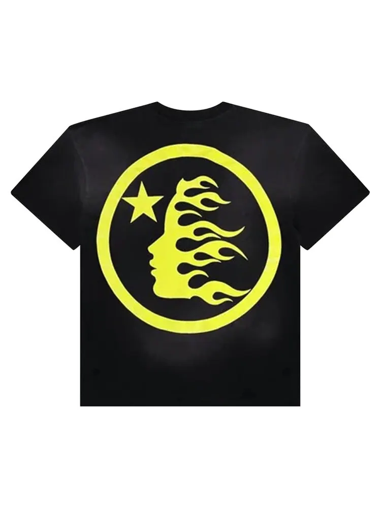 Футболка Hellstar Classic Tee — изображение 2 из 2, черный/желтый