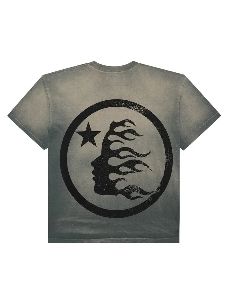 Футболка Hellstar Gel Sport Logo T-Shirt — изображение 2 из 2, серый