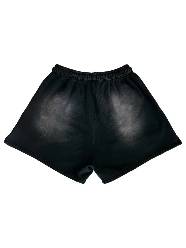 Шорты Hellstar Sports Flame Shorts — изображение 2 из 2, черный