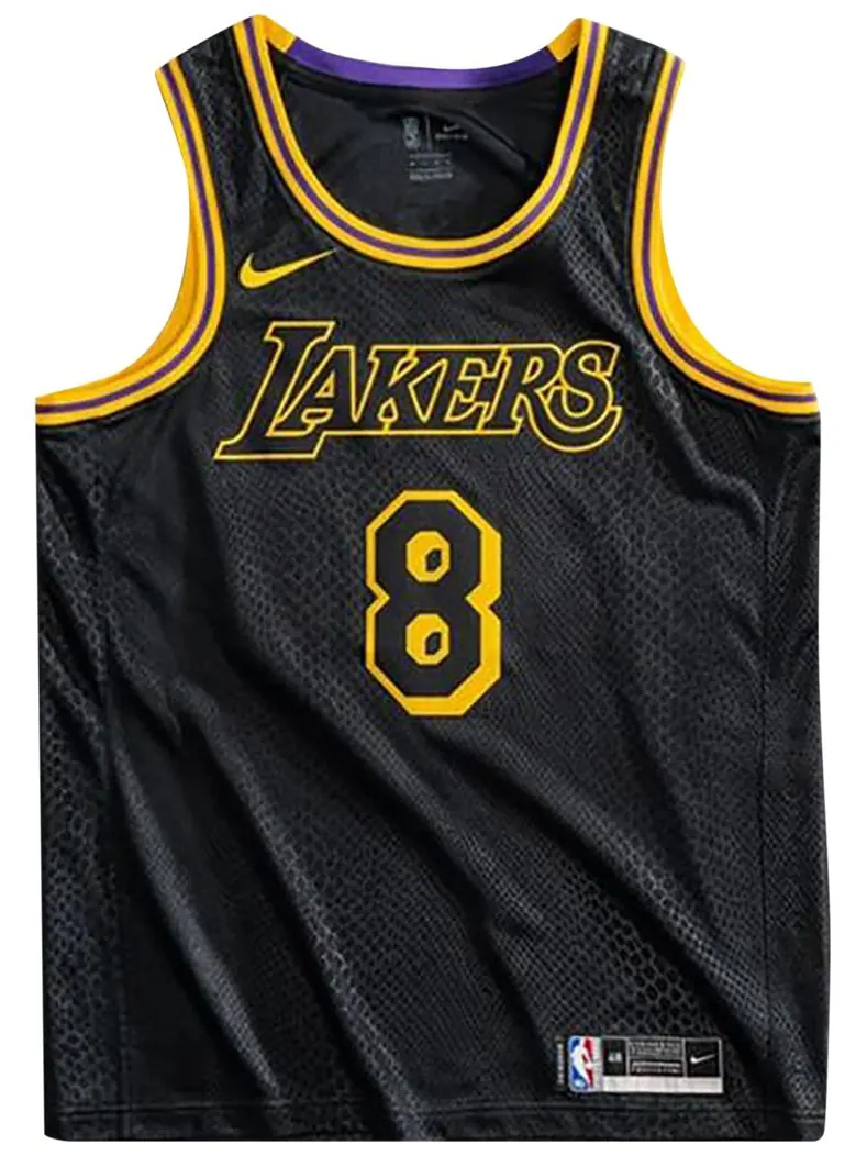 Джерси Nike Kobe Mamba Mentality Big Kids Los Angeles Lakers City Edition Swingman Jersey 'Black' — изображение 1 из 2