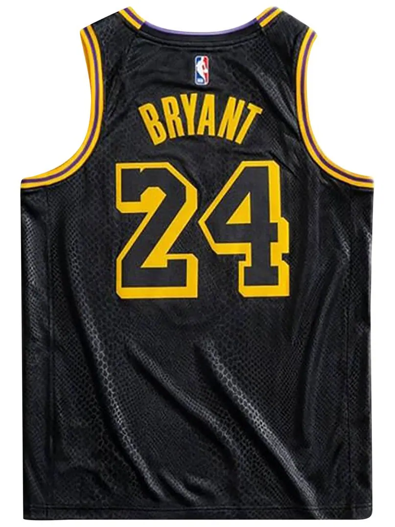 Джерси Nike Kobe Mamba Mentality Big Kids Los Angeles Lakers City Edition Swingman Jersey 'Black' — изображение 2 из 2
