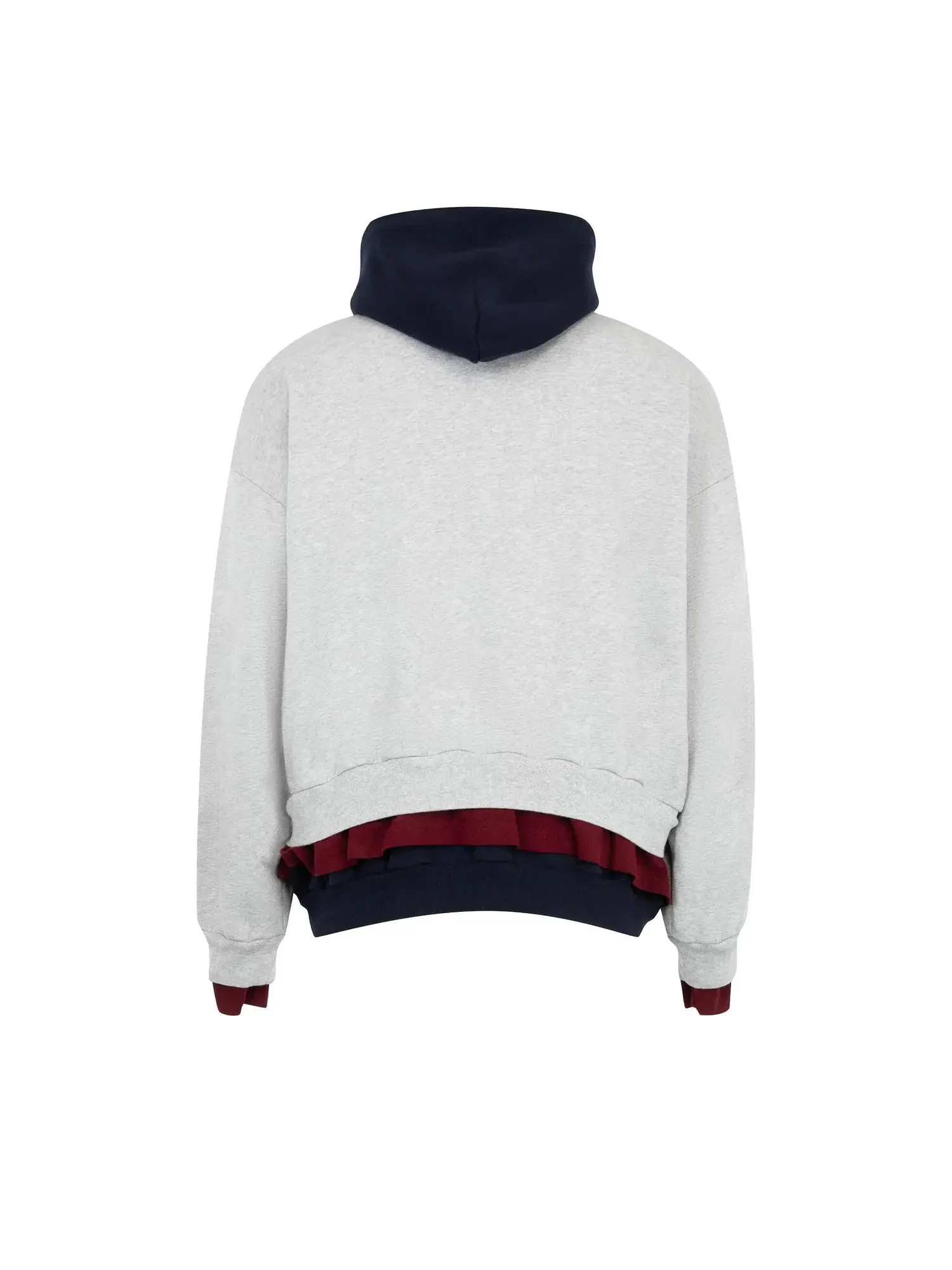 Свитшот Balenciaga Layered Crewneck — изображение 2 из 2, серый