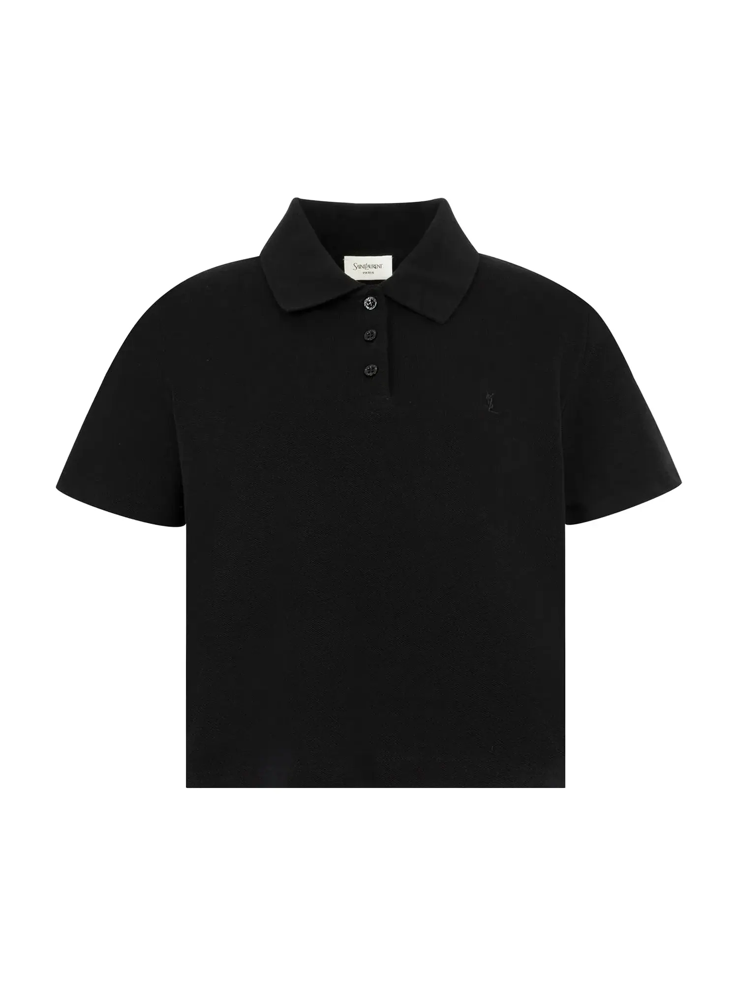 Поло Saint Laurent Petit Polo Broderie