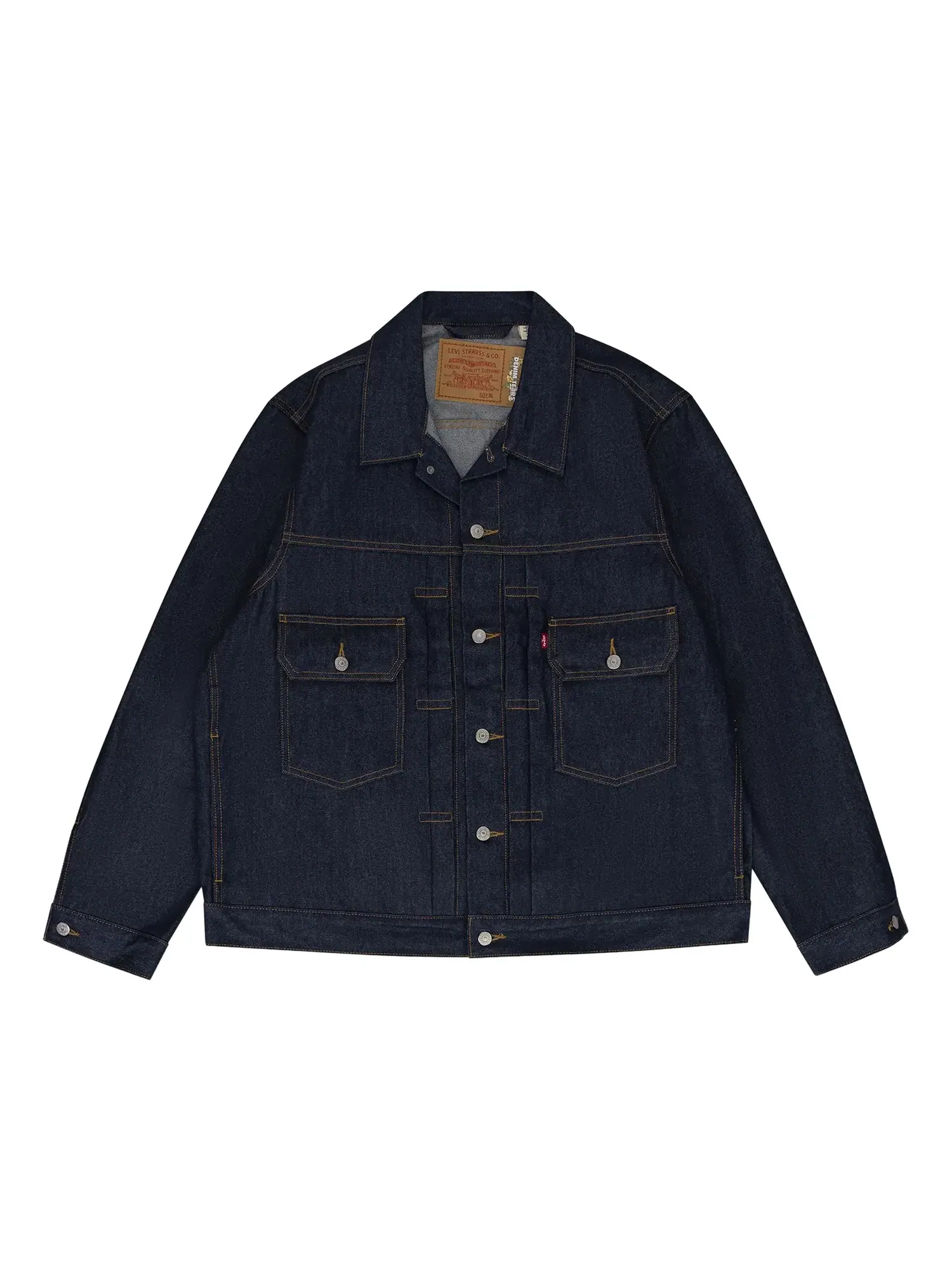 Куртка Denim Tears Type-2 Raw Denim Work — изображение 1 из 1, синий
