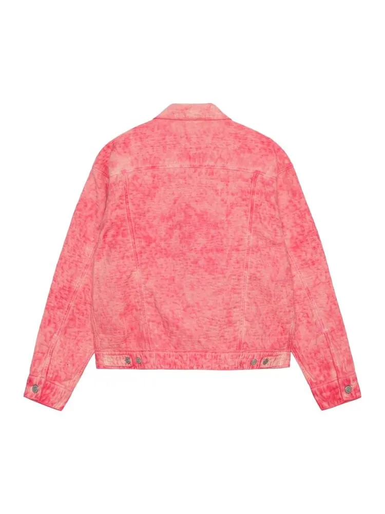 Спортивная куртка Levi'S Levi's x Stussy Dyed Jacquard 'Pink' — изображение 2 из 2, розовый