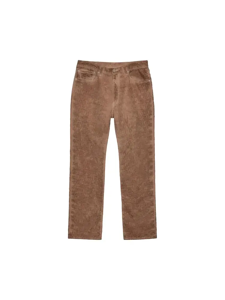 Джинсы из жаккардовой ткани Stussy
