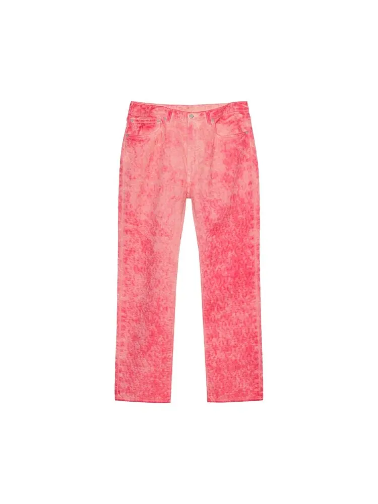 Джинсы Levi'S Levi's x Stussy Dyed Jacquard Jean — изображение 1 из 2, розовый