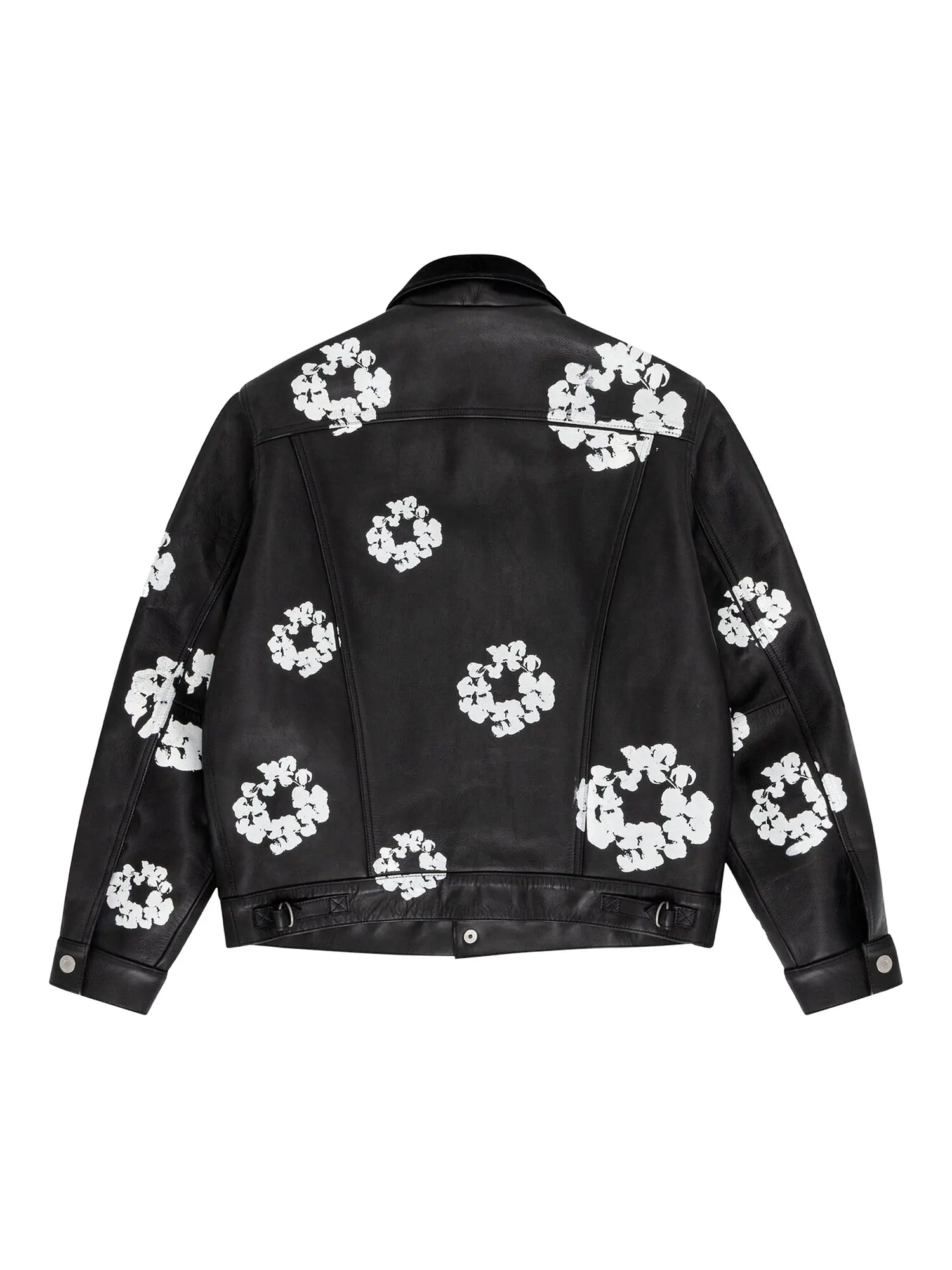 Куртка Levis x Denim Tear Leather Wreath Type III — изображение 2 из 2, черный