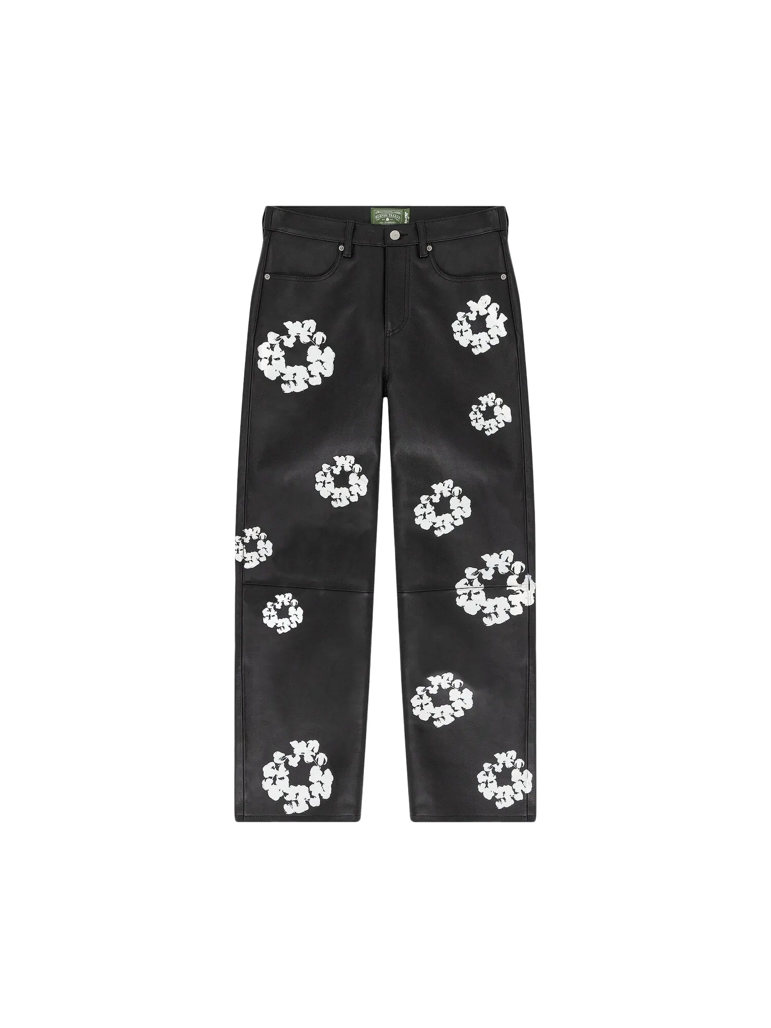 Кожаные брюки Levis x Denim Tears — изображение 1 из 2, черный