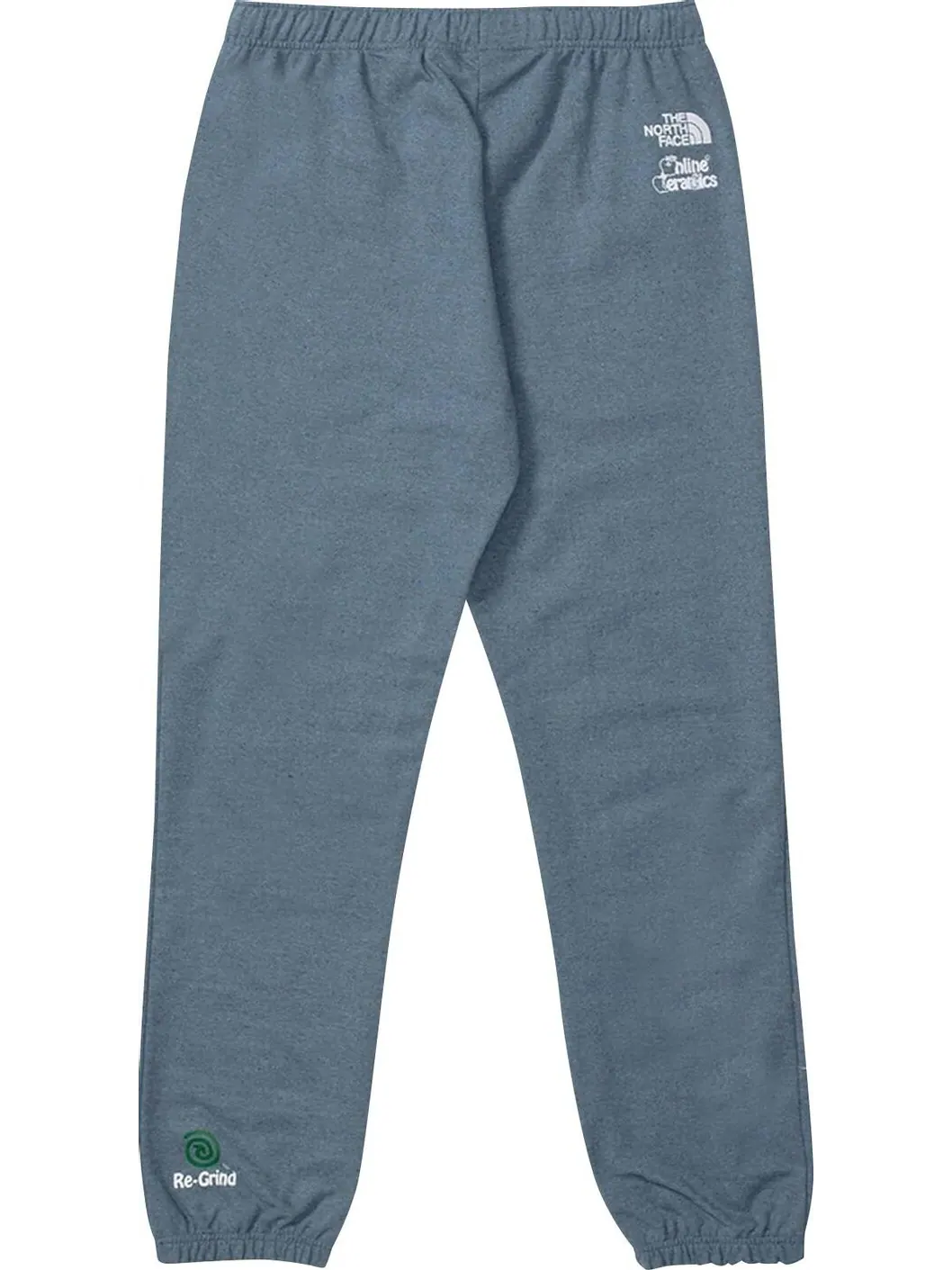 Спортивные брюки The North Face x Online Ceramics Graphic Sweatpants 'Blue Regrind' — изображение 2 из 2, синий