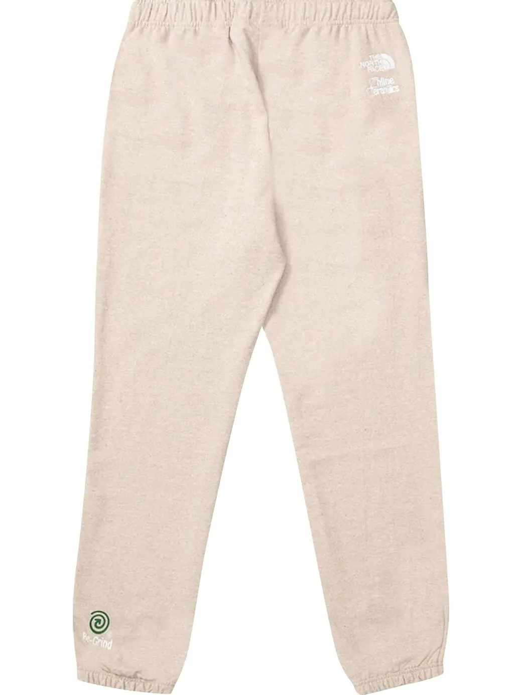 Спортивные брюки The North Face x Online Ceramics Graphic Sweatpants 'White Regrind' — изображение 2 из 2, бежевый