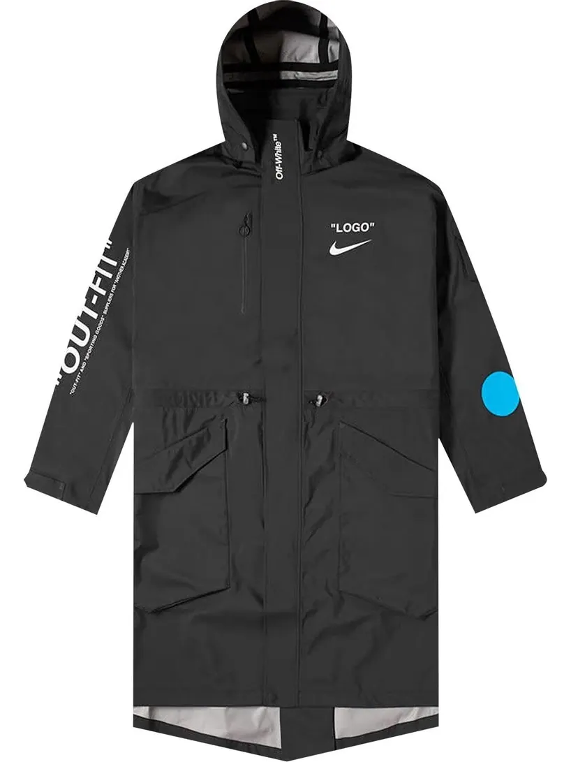 Куртка Nikelab x Off-White Mercurial NRG X Jacket 'Black' — изображение 1 из 3, черный