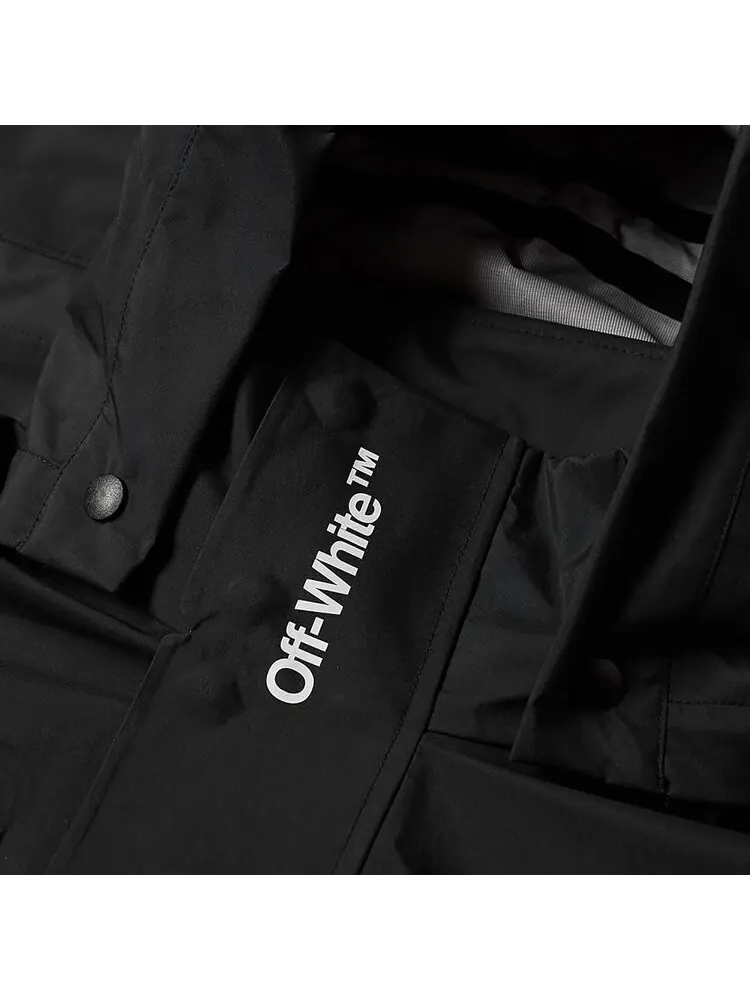 Куртка Nikelab x Off-White Mercurial NRG X Jacket 'Black' — изображение 2 из 3, черный