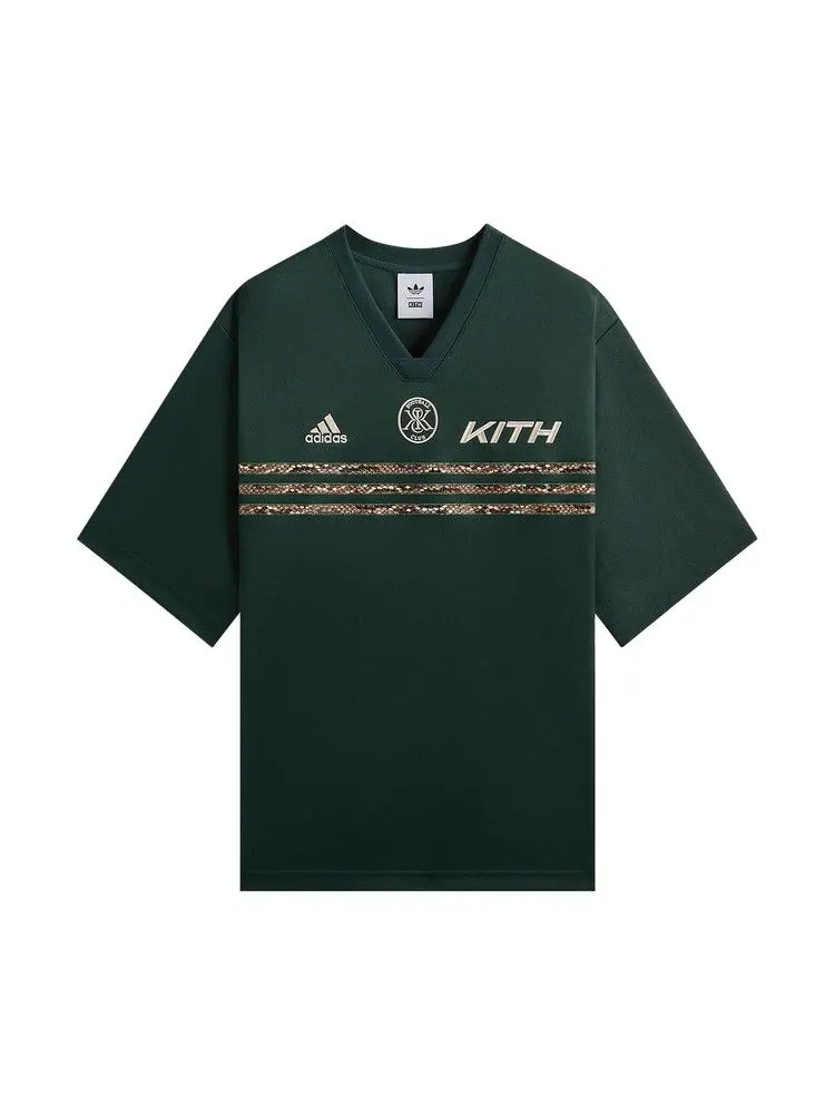 Джерси Kith For Adidas Football Python Jersey, Stadium — изображение 1 из 2, зеленый