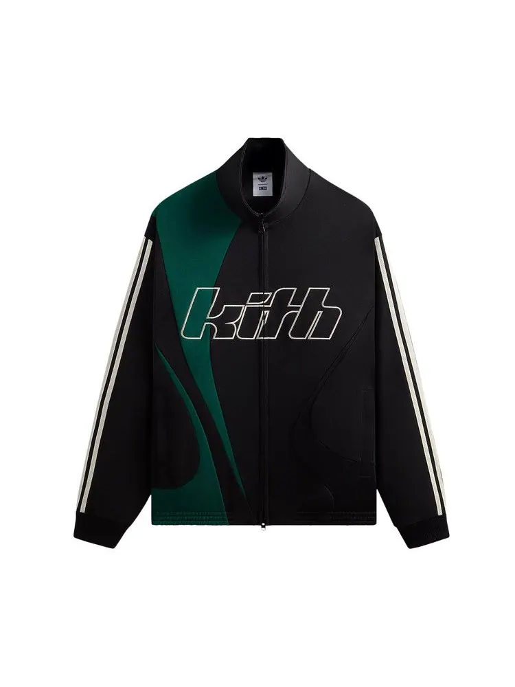 Спортивная куртка Kith For Adidas Football Track Jacket — изображение 1 из 2, черный