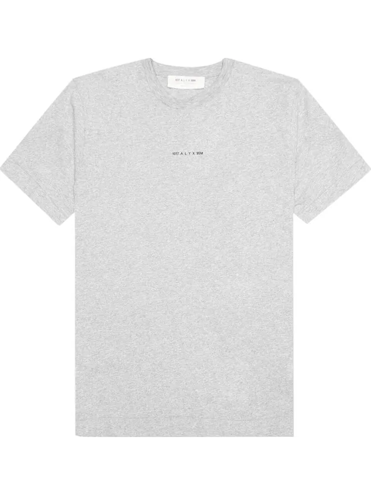 Футболка 1017 ALYX 9SM Treated Short-Sleeve Tee 'Grey' — серый
