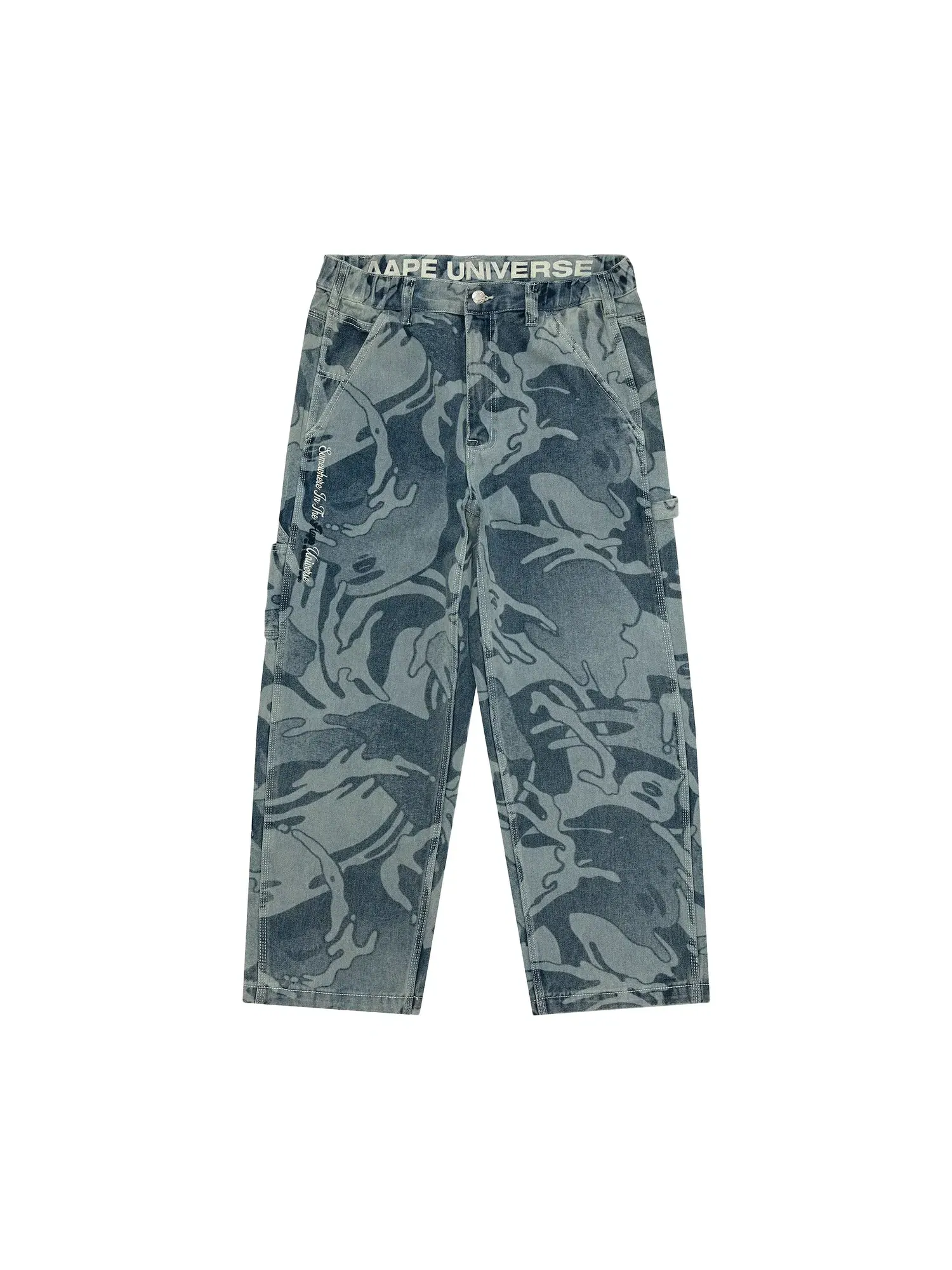 Джинсы AAPE AAPEUNVS Unvs Camo Jeans