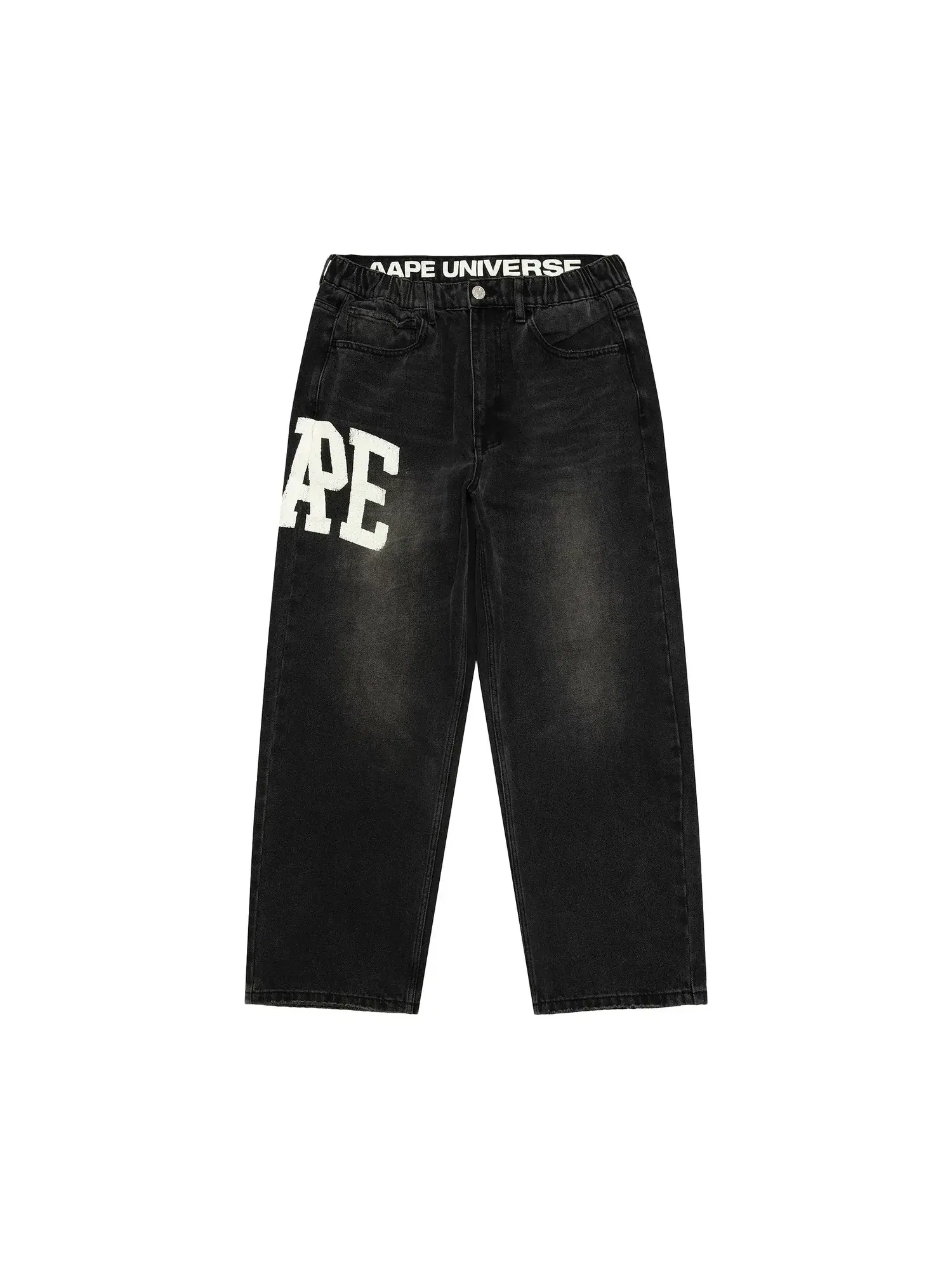 Джинсы AAPE Sport Logo — изображение 1 из 1, черный