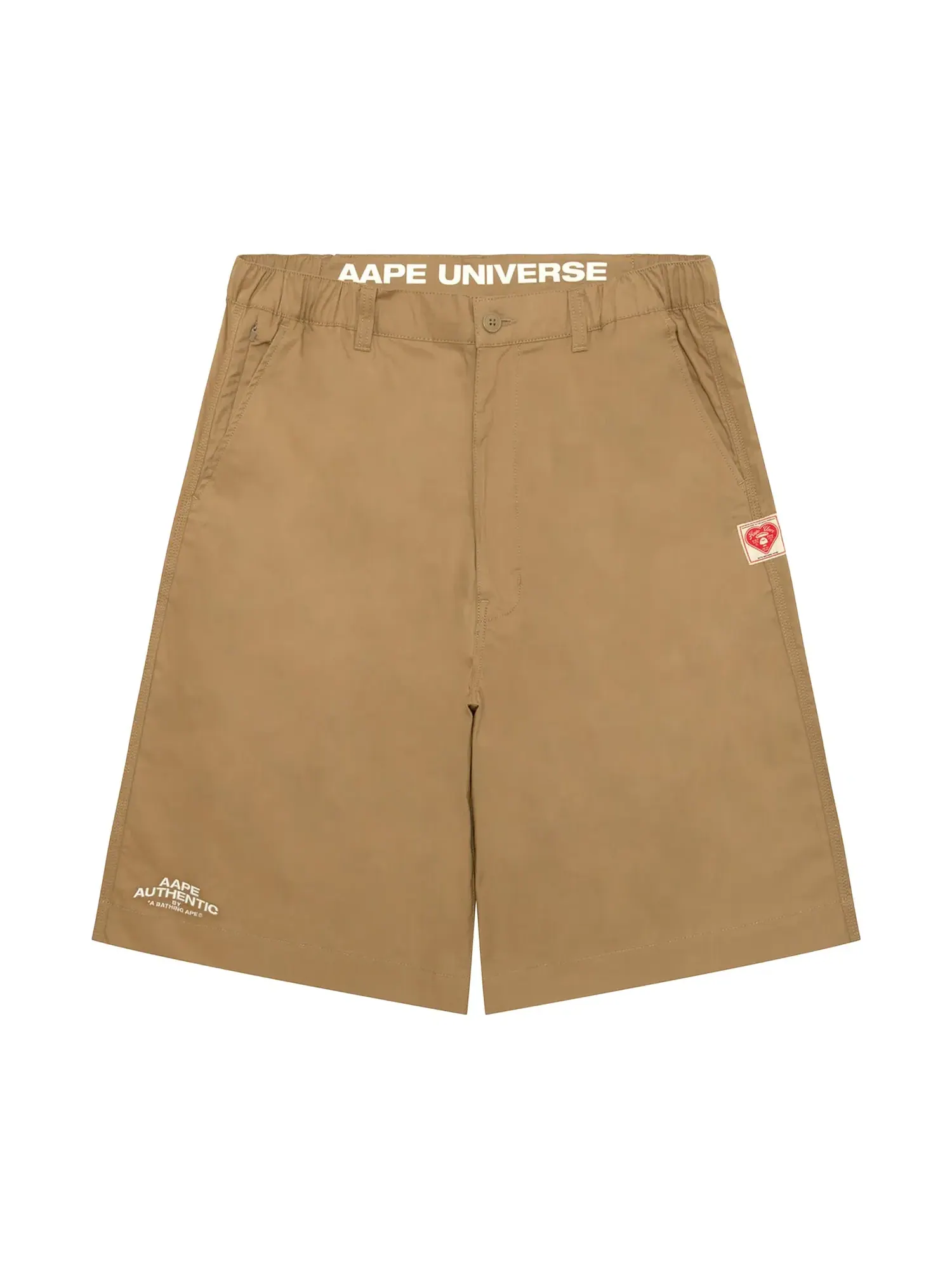 AAPE AAPEUNVS Шорты Unvs — изображение 1 из 1, бежевый