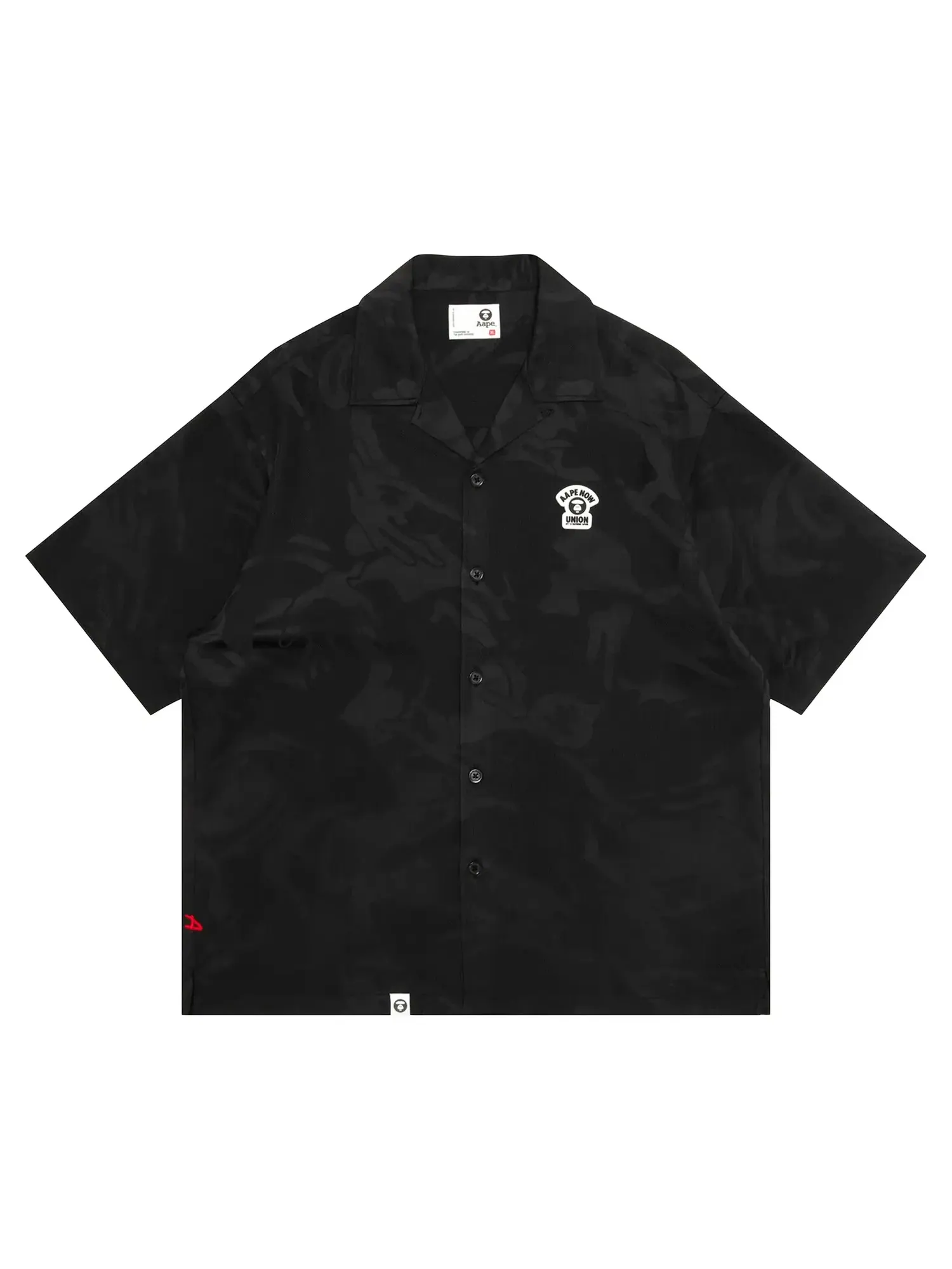 Футболка с коротким рукавом AAPE AAPENOW — изображение 1 из 1, черный