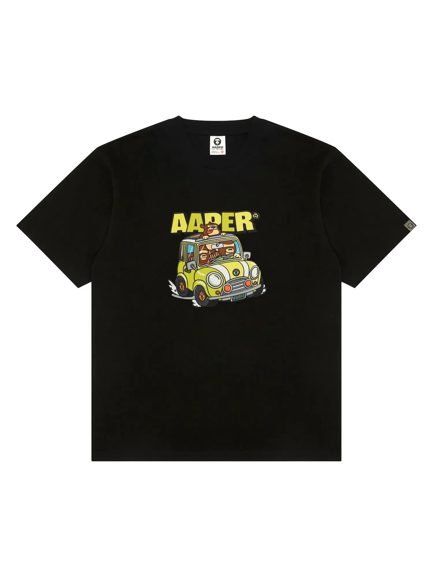 AAPE Футболка с рисунком AAPER — изображение 1 из 1, черный