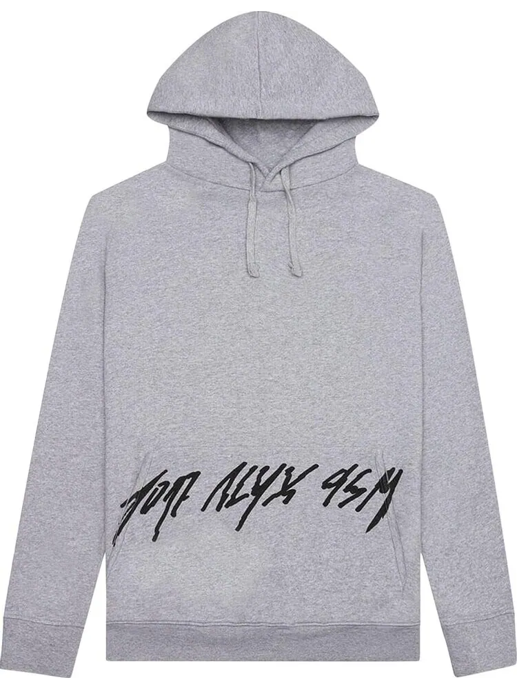 Худи 1017 ALYX 9SM Hoodie 'Grey Melange' — изображение 1 из 2, серый