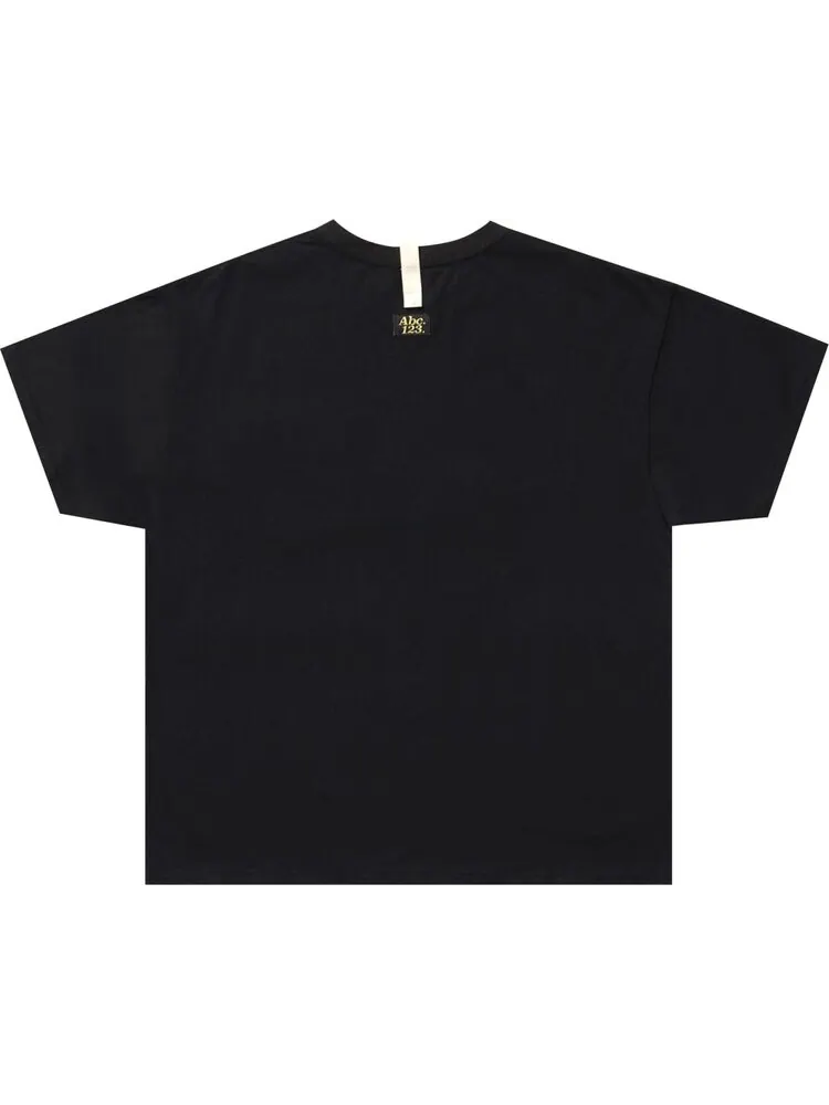 Футболка Advisory Board Crystals Short-Sleeve Pocket Tee 'Anthracite' — изображение 2 из 3, черный