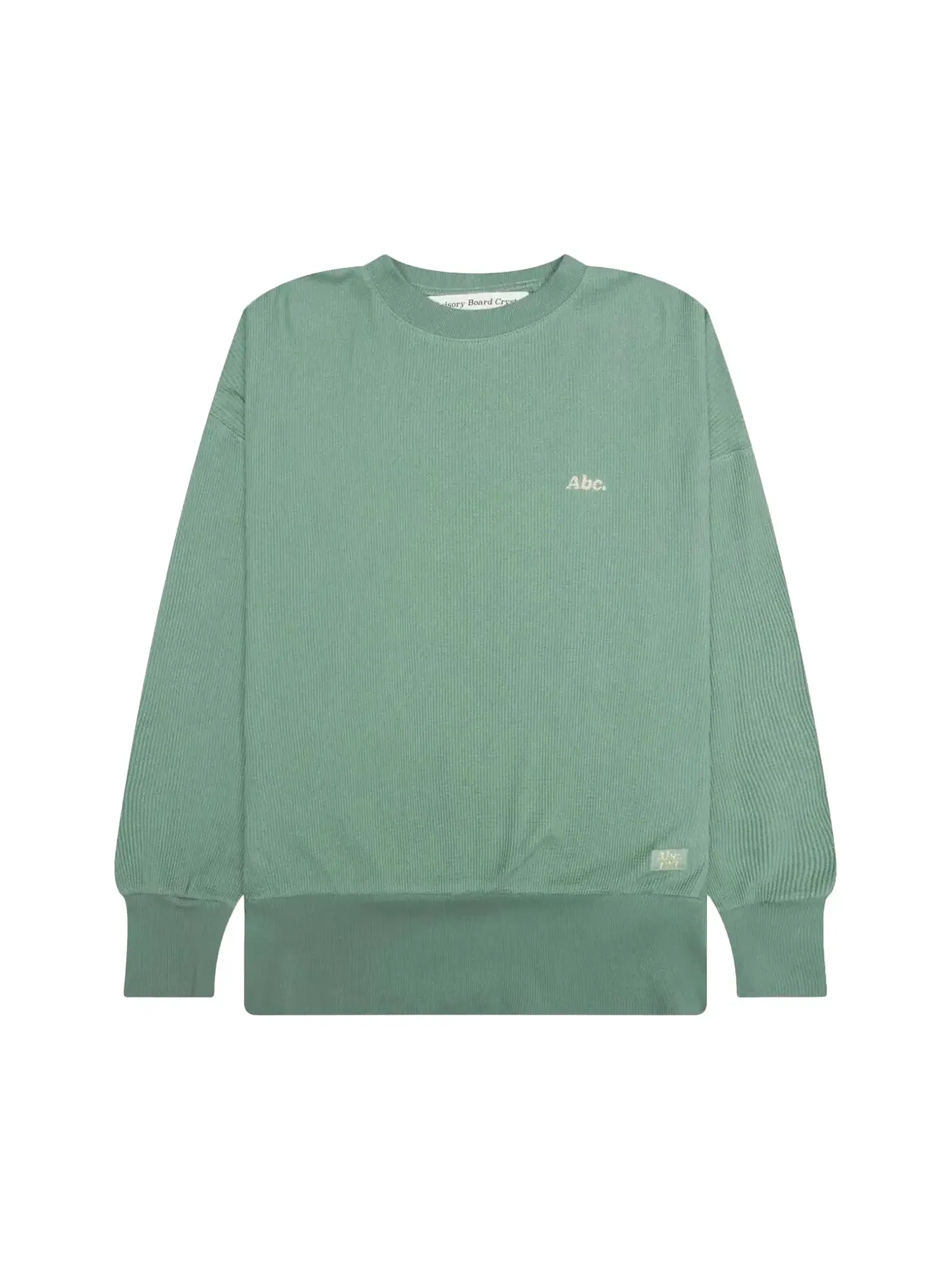 Свитшот Advisory Board Crystals Waffle Crewneck — зеленый
