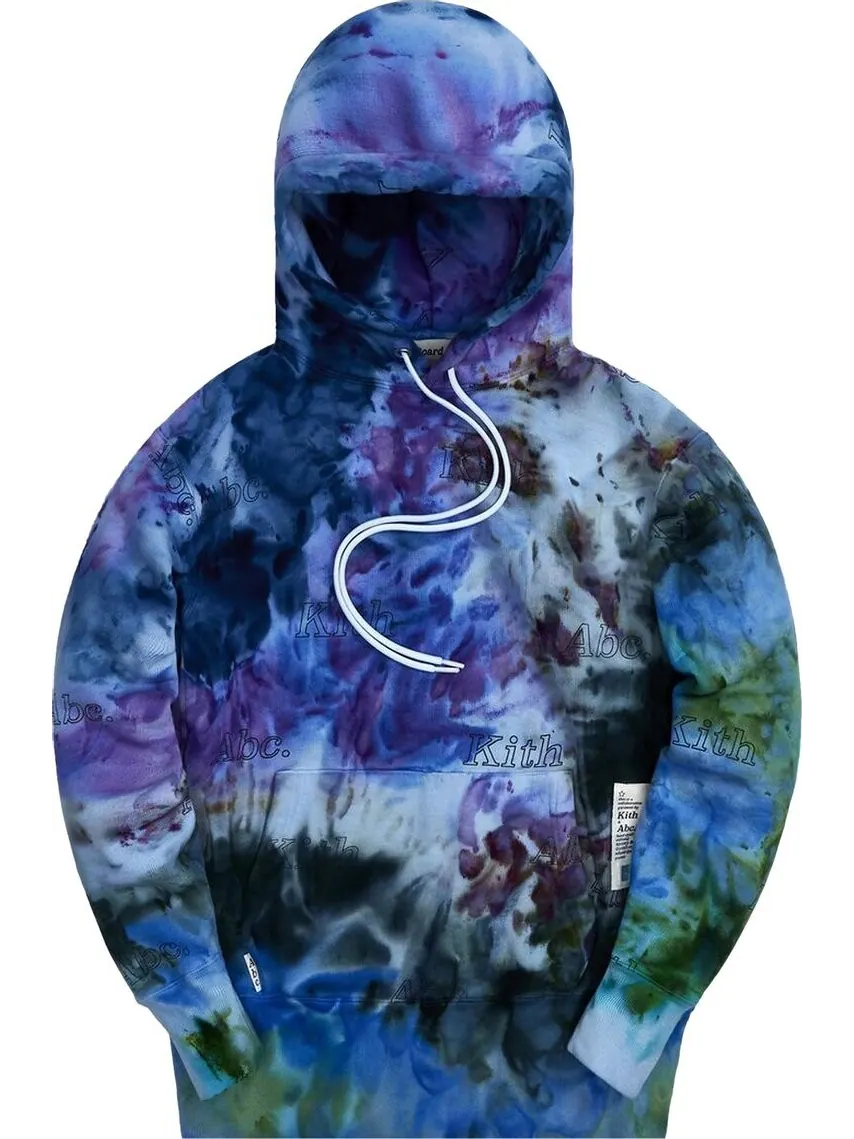 Худи Kith For Advisory Board Crystals Hoodie 'Moss Dye' — изображение 1 из 1, синий