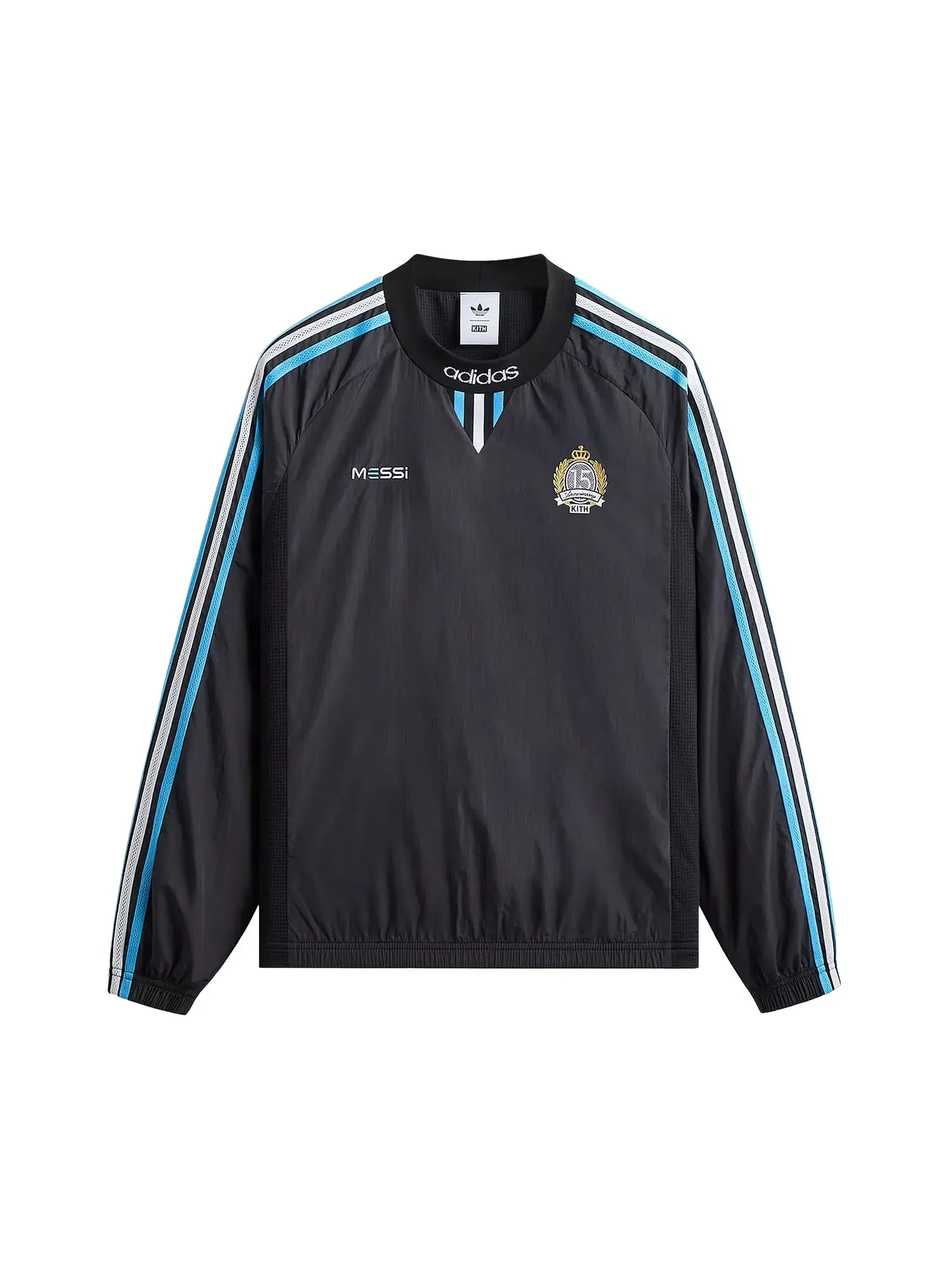 Свитшот Kith x Messi для Adidas Track Pullover — изображение 1 из 2, черный