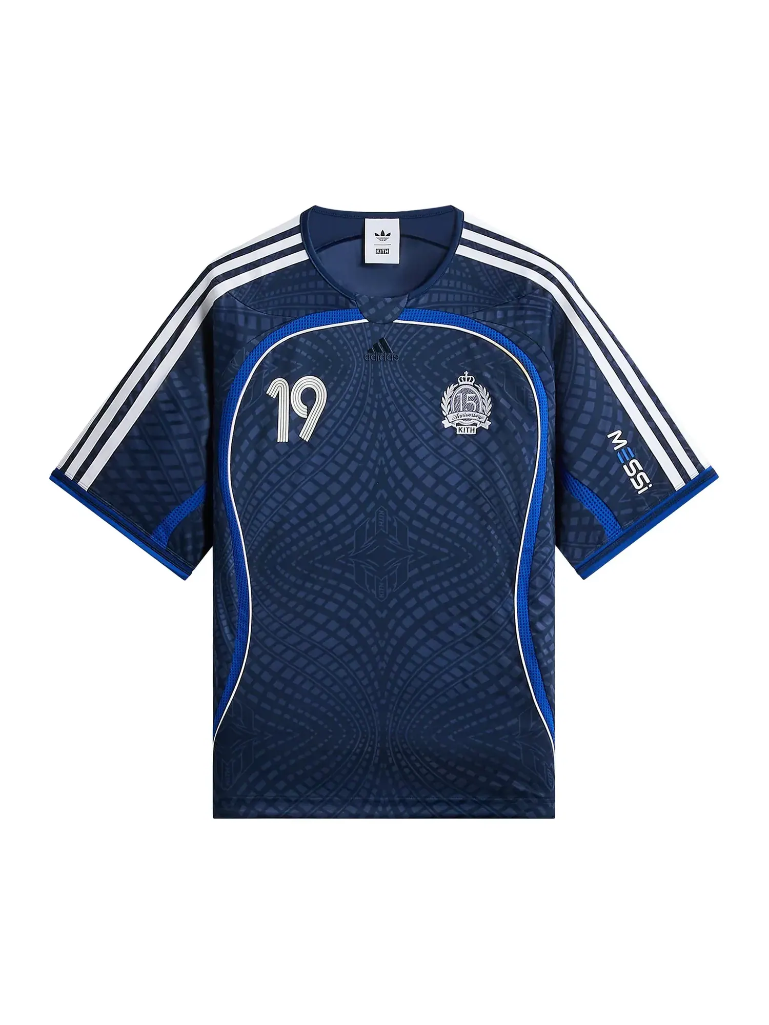 Футболка Kith x Messi For Adidas Jersey — изображение 1 из 2, темно-синий