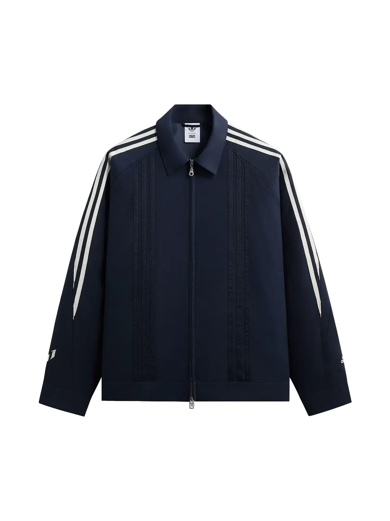 Спортивная куртка Kith x Messi для Adidas из шерсти — изображение 1 из 2, темно-синий