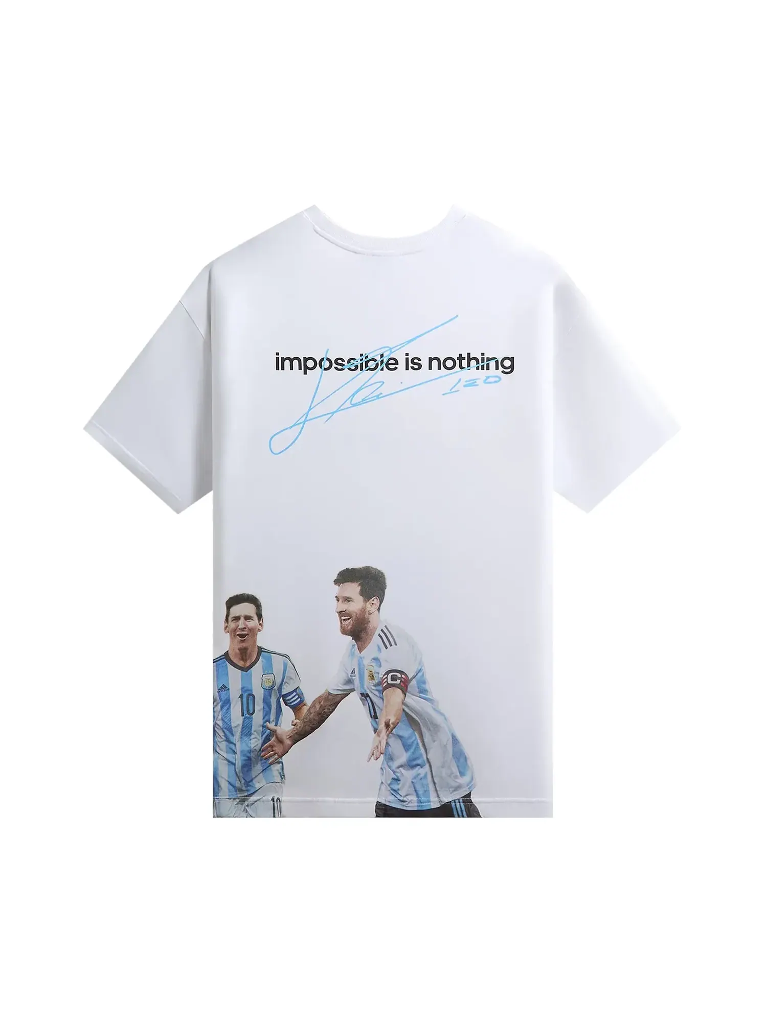 Футболка Kith x Messi для Adidas, посвященная Чемпионату мира по футболу — изображение 2 из 2, белый