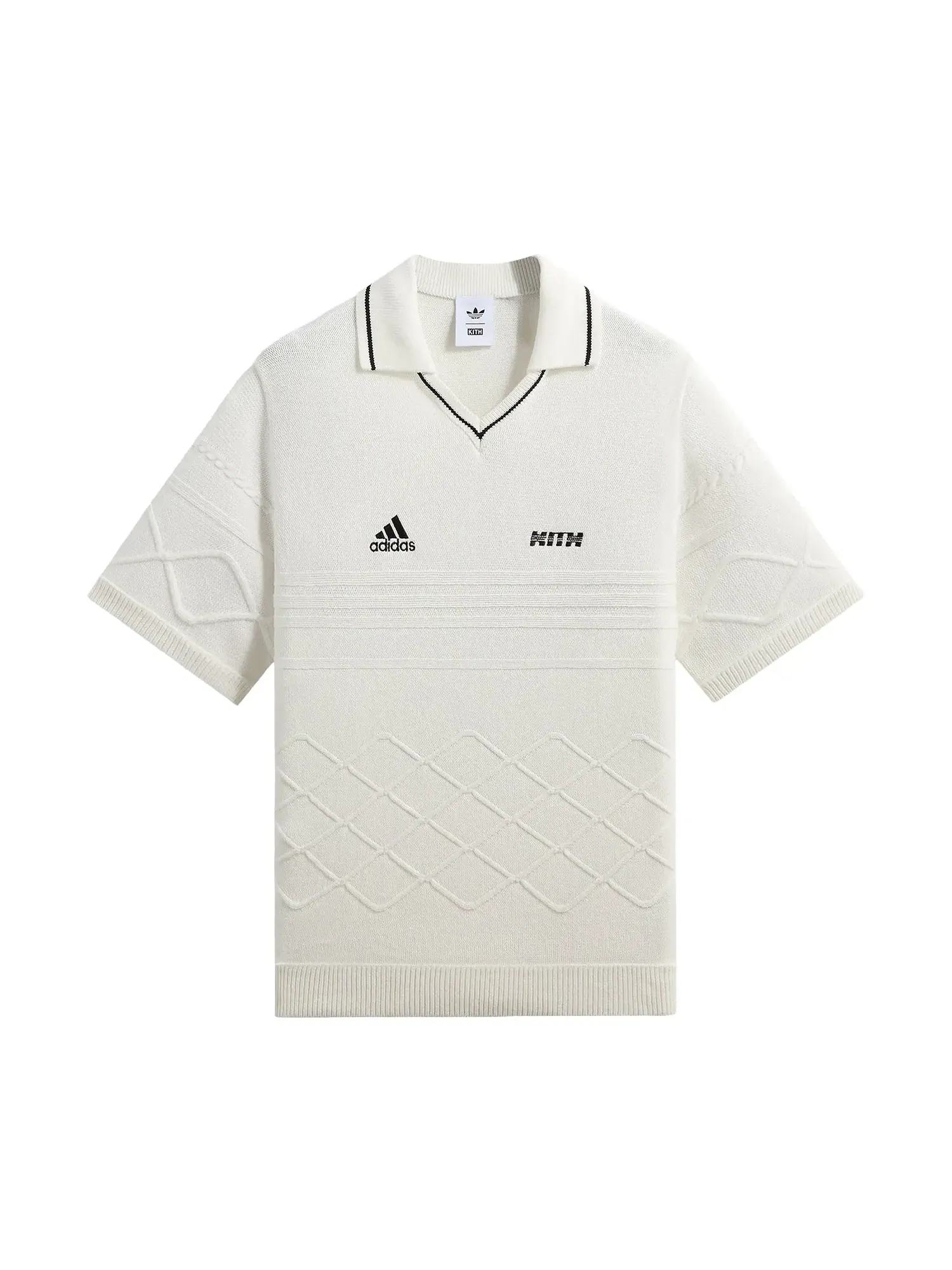 Поло Kith x Messi For Adidas Knit — изображение 1 из 2, белый