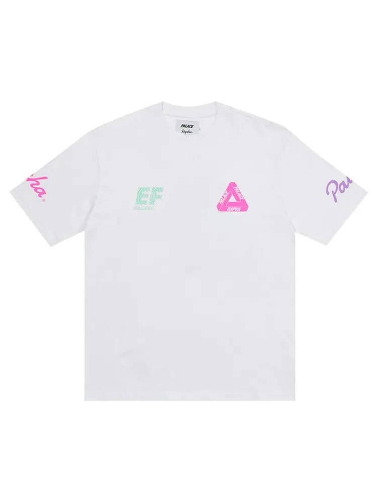 Футболка Palace x Rapha EF Education First T-Shirt 'White'