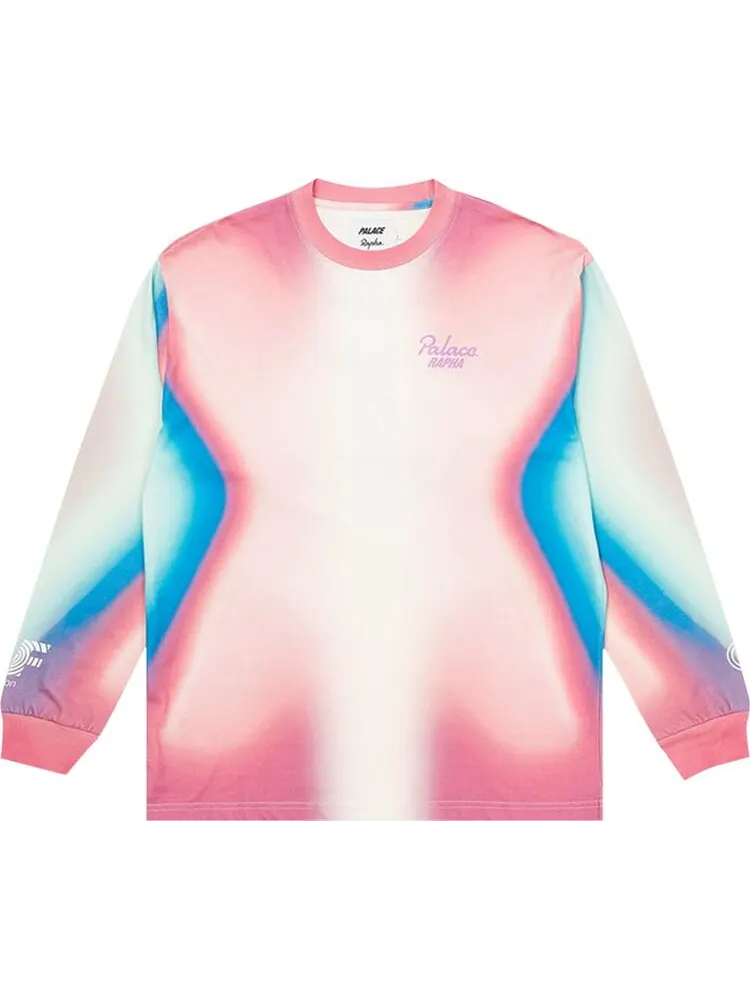 Футболка с длинным рукавом Palace x Rapha EF Education First 'Multicolor'